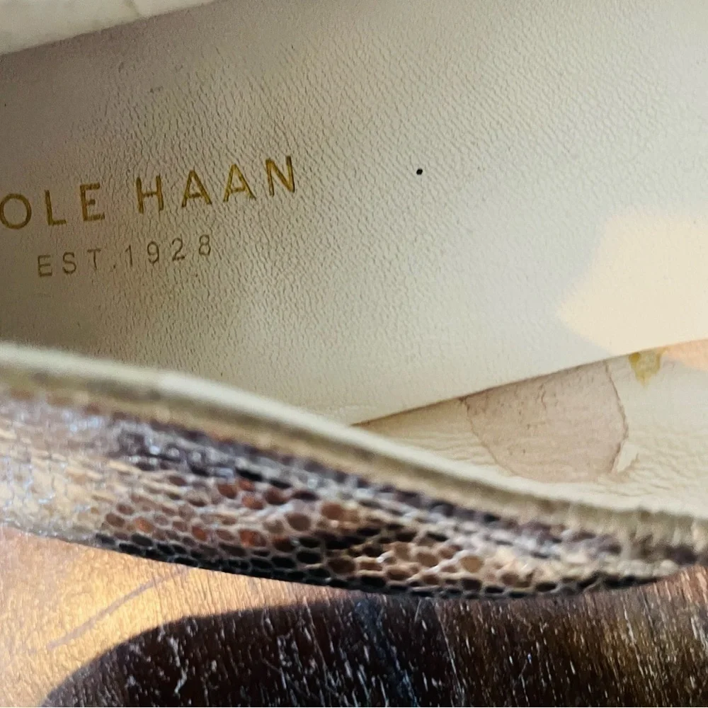 Cole Haan Bronze Metallic Ballet Flats 9.5​​​​​​​​​​​​​​ - Picture 7 of 8
